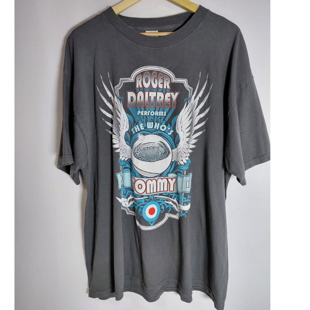 ALSTYLE APPAREL & ACTIVEWEAR Roger Daltrey 2011 Graphic Print Size 2XL